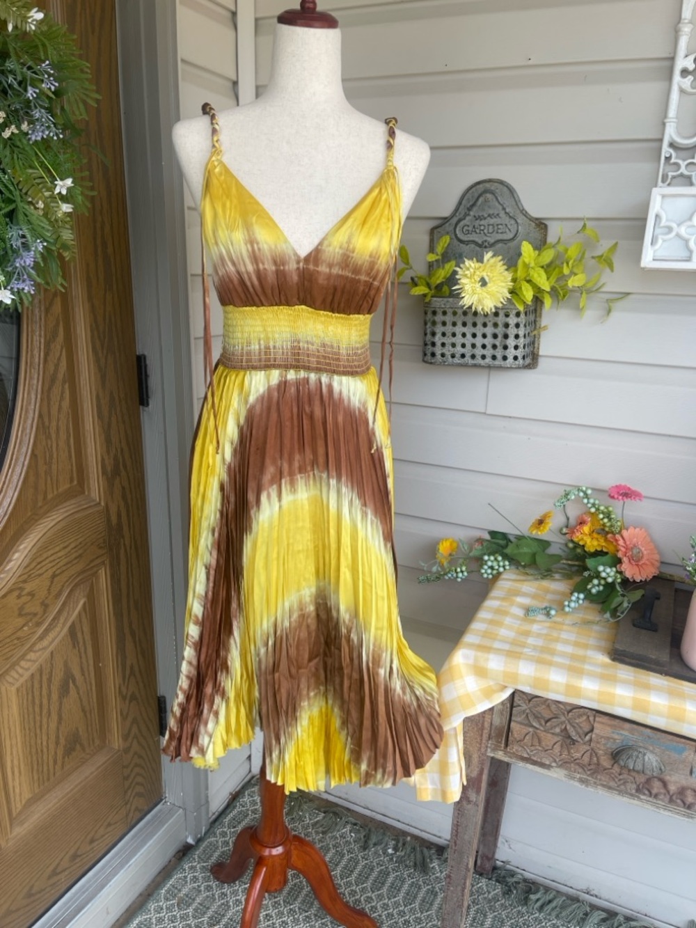NWT ABS Collect By Allen Schwartz Bohemian Dress